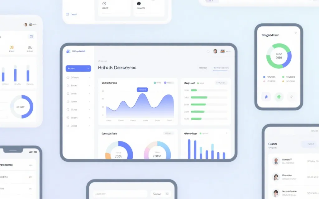 用户体验友好与多端适配的界面插画